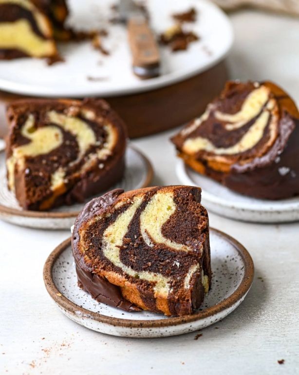 Chocolate Marble Pound Cake