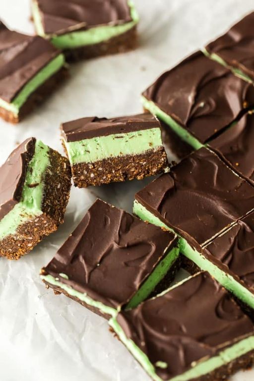 Chocolate Mint No Bake Snack Mix