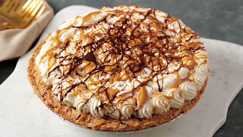 Chocolate Peanut Butter Silk Pie