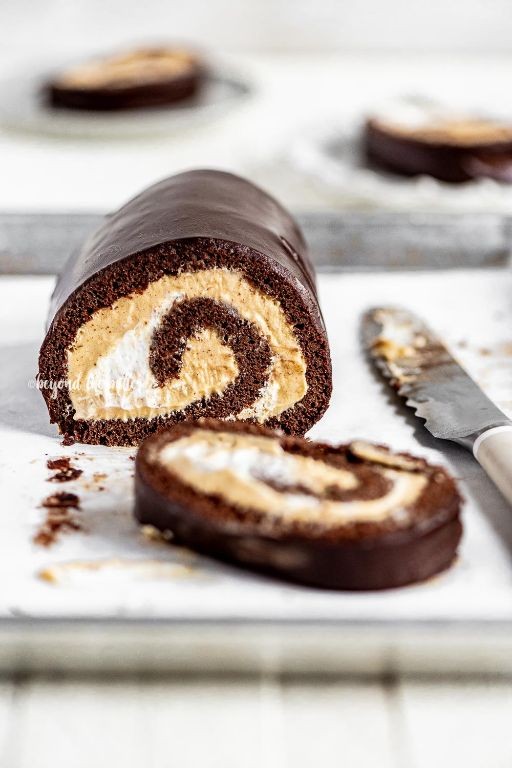 Chocolate Swirl Pumpkin Roll