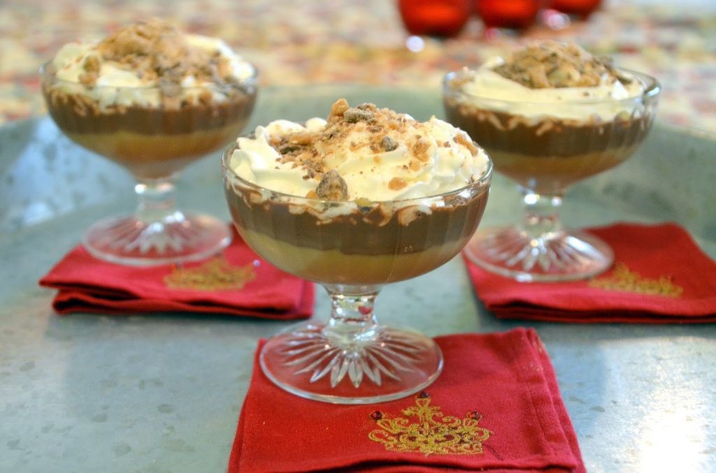 Chocolate Toffee Bits Parfait