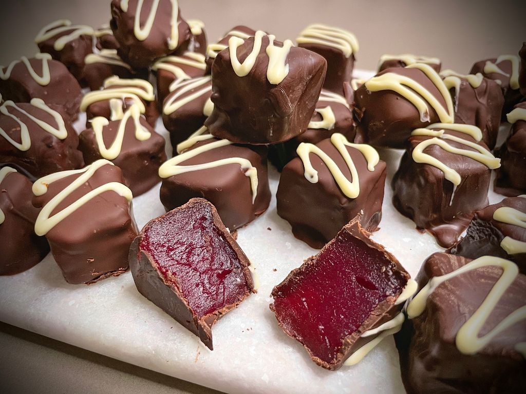 Chocolate-Coated Turkish Delight