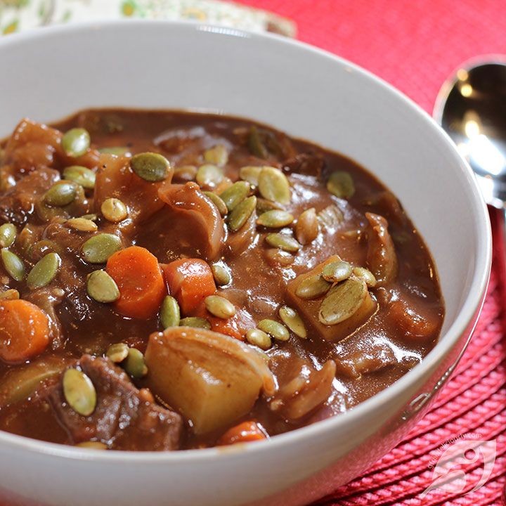 Chocolate-Infused Beef Stew