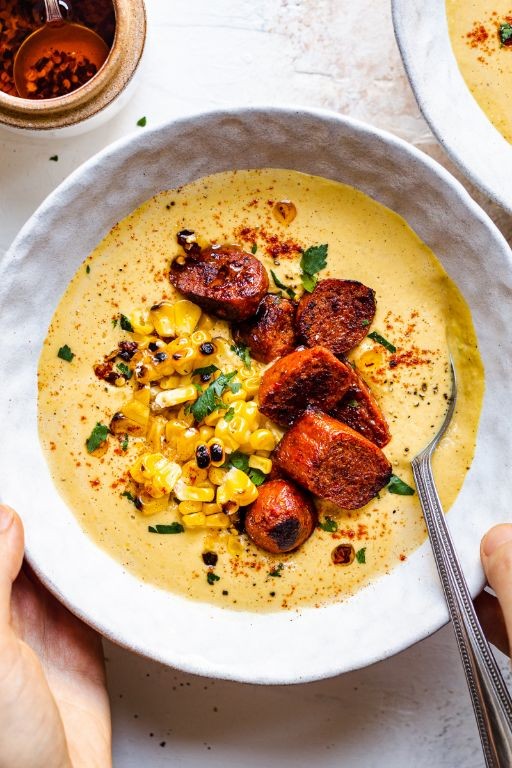 Chorizo and Corn Chowder