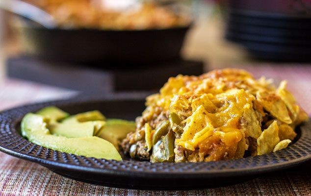 Chorizo and Eggplant Casserole