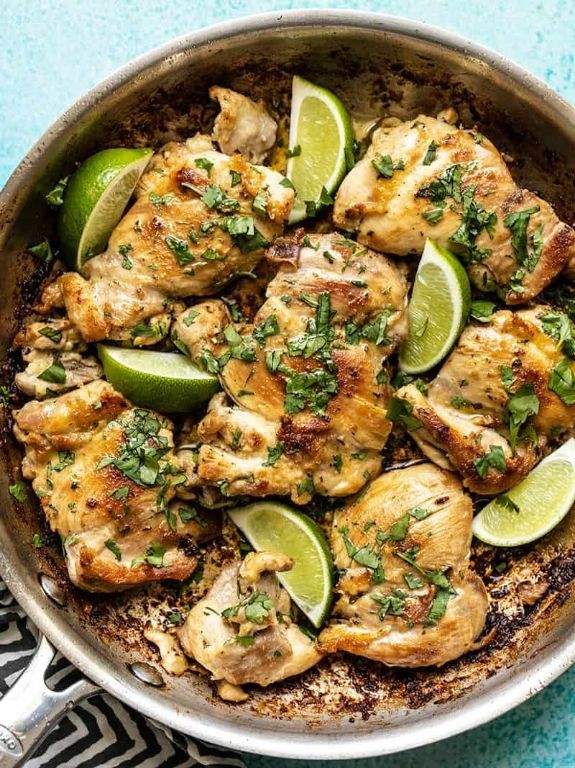 Cilantro Lime Healthy Chicken Marinade