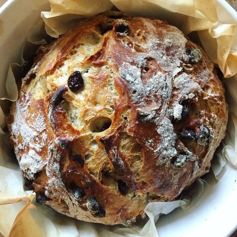 Cinnamon Raisin Artisan Bread
