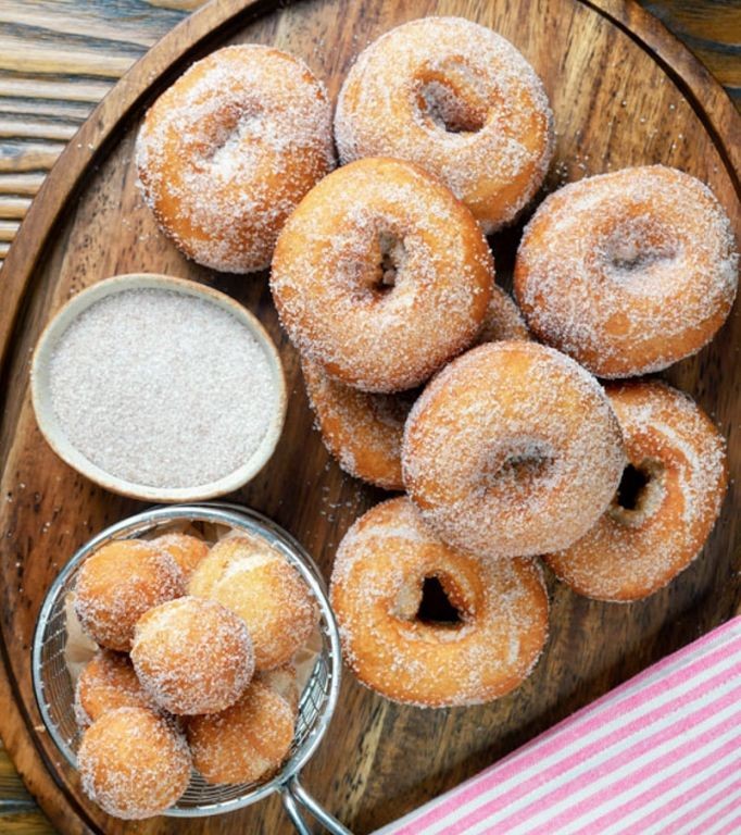 Cinnamon Sugar Cake Donuts for a Simple Sweetness
