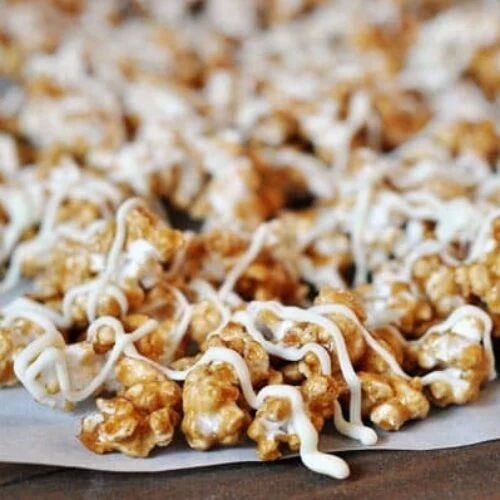 Cinnamon Sugar Caramel Popcorn
