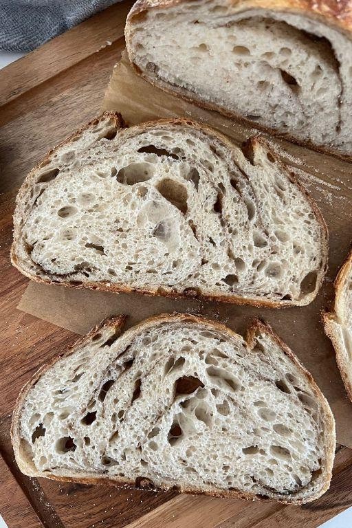 Cinnamon Swirl Sweet Sourdough Bread