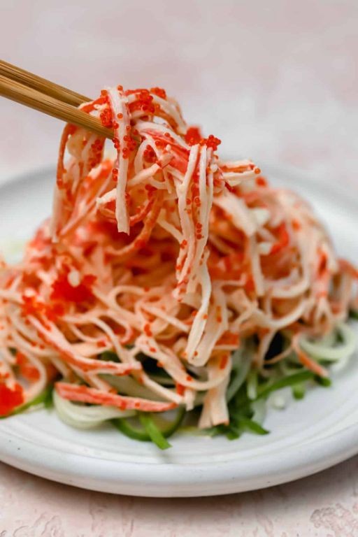 Citrus Soy Kani Salad