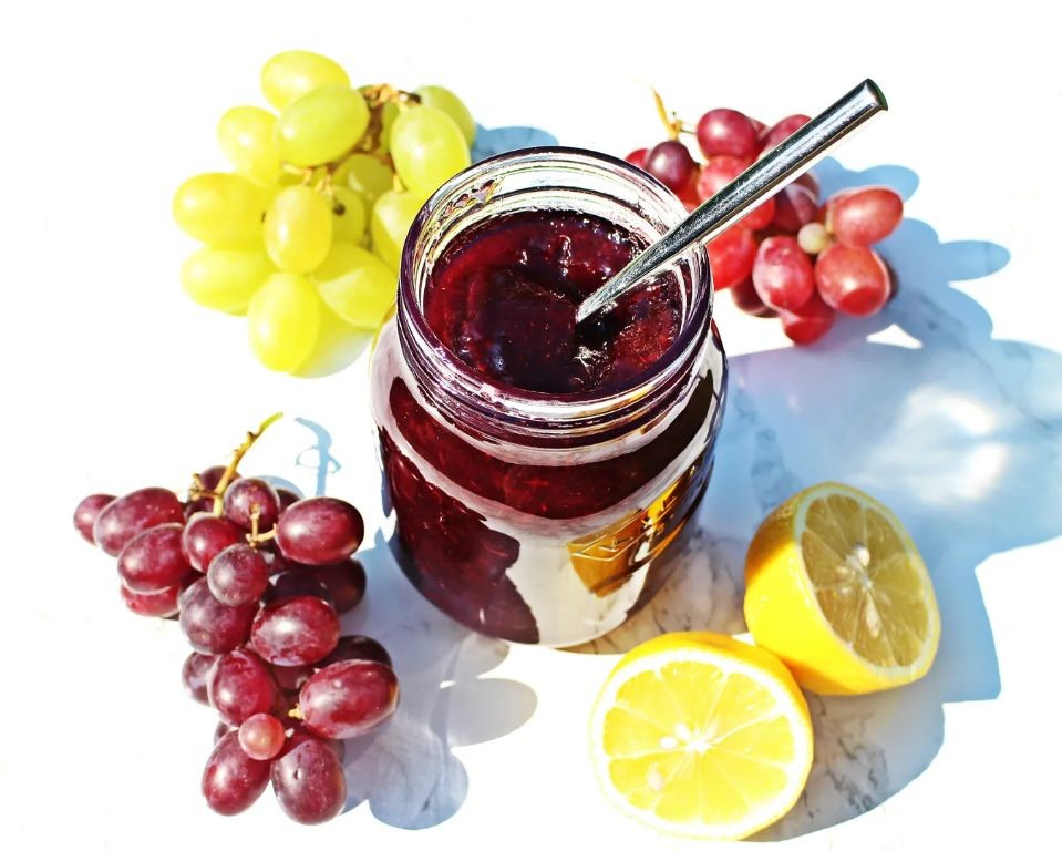 Citrus Zest Grape Jam