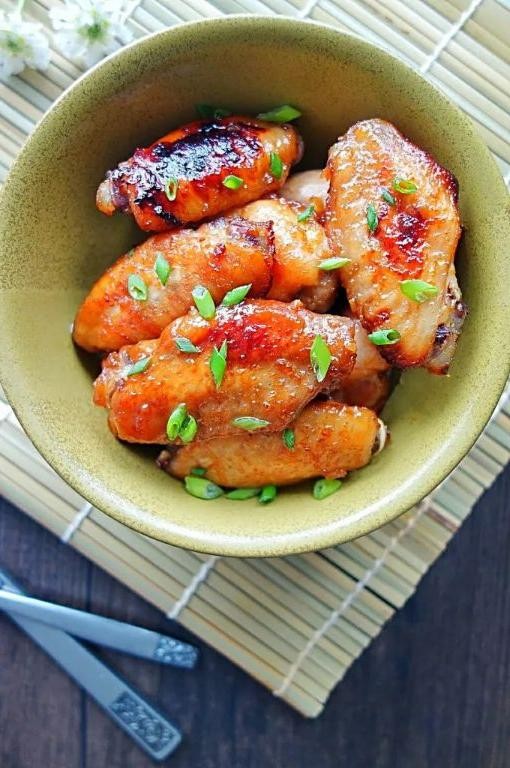 Citrus-Glazed Mild Wings