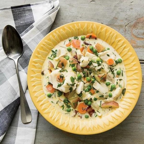 Clam Chowder with Fresh Herbs