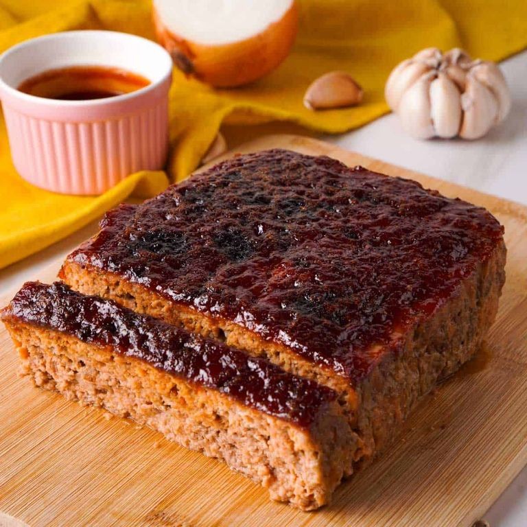Classic Beef and Pork Meatloaf with Glaze