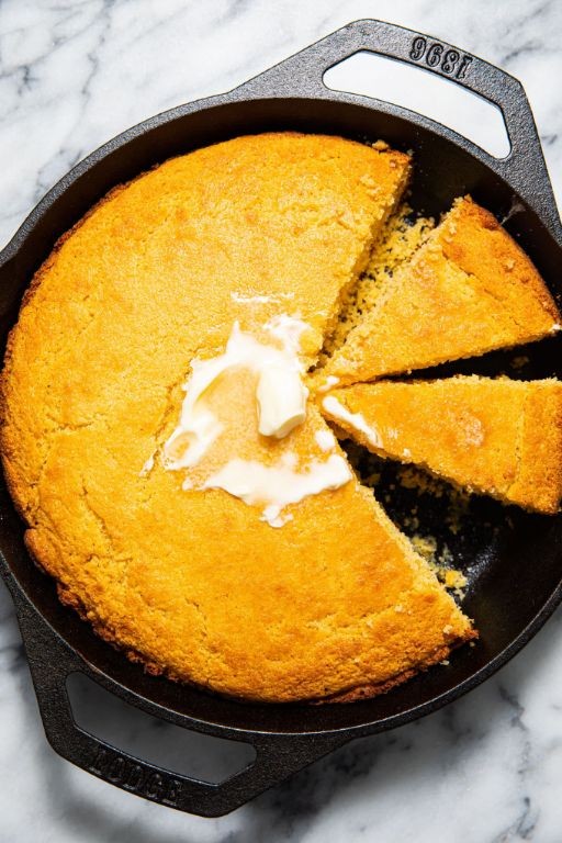 Classic Buttermilk Cast Iron Skillet Cornbread