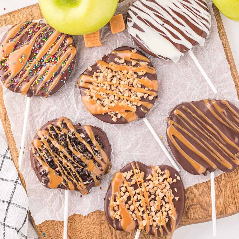 Classic Caramel Apple Slices