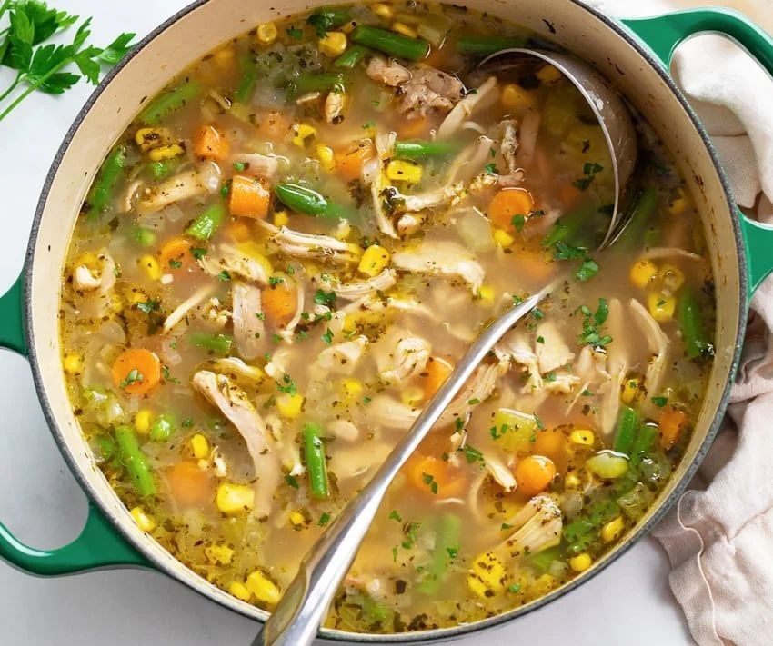 Classic Chicken and Vegetable Soup