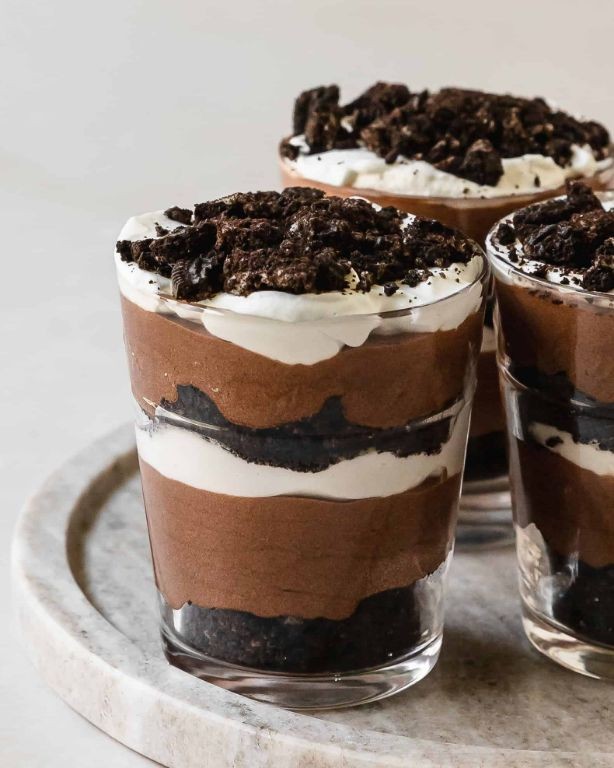 Classic Chocolate Mousse Parfait