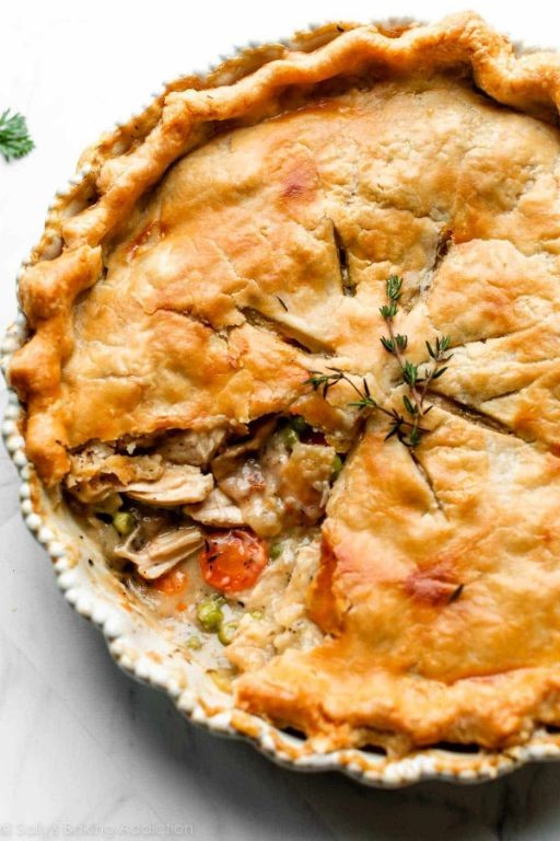 Classic Creamy Turkey Pot Pie