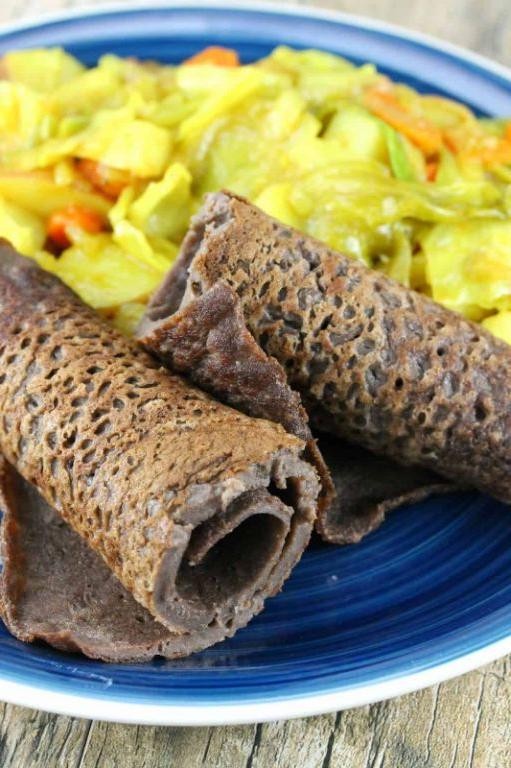 Classic Ethiopian Injera with Teff Flour