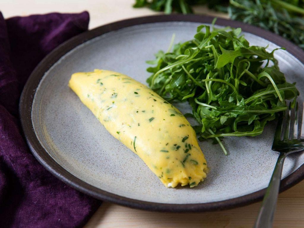 Classic French Omelette with Fresh Herbs