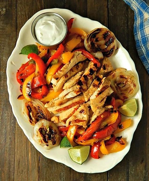 Classic Grilled Chicken Fajitas