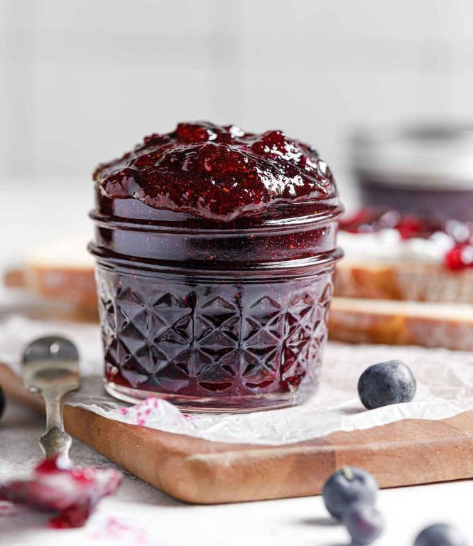Classic Homemade Blueberry Jam