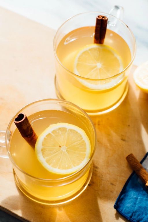 Classic Hot Toddy with Honey and Lemon