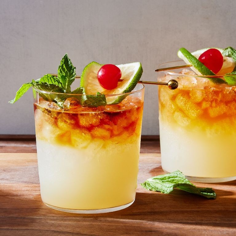Classic Mai Tai with Orgeat Syrup