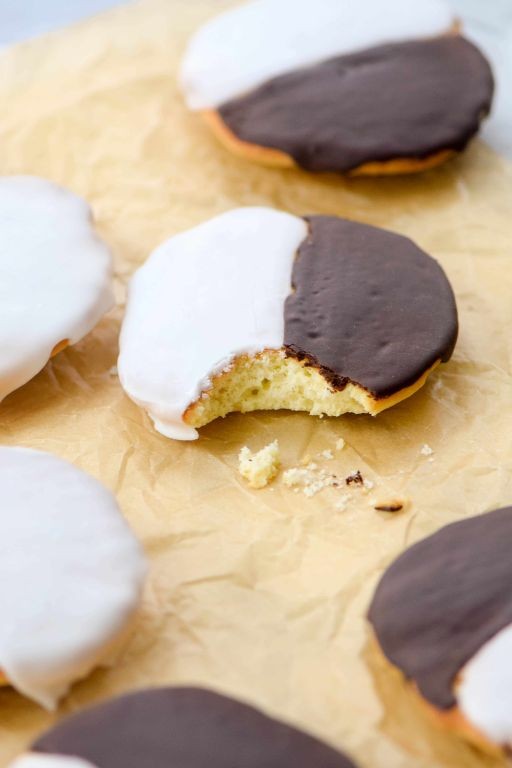 Classic New York Black and White Cookies