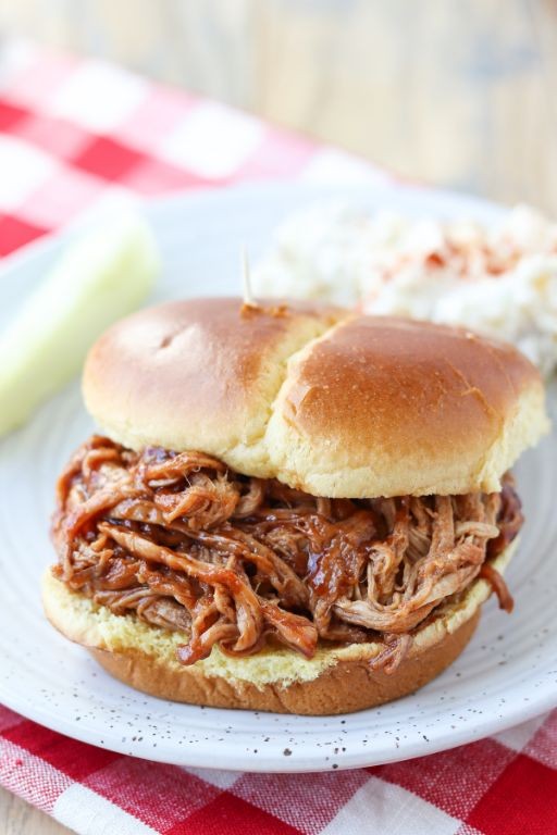 Classic Pulled Pork Tenderloin Sandwich