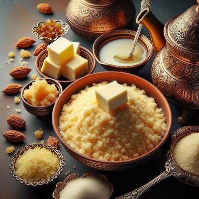 Classic Semolina Halva with Cardamom