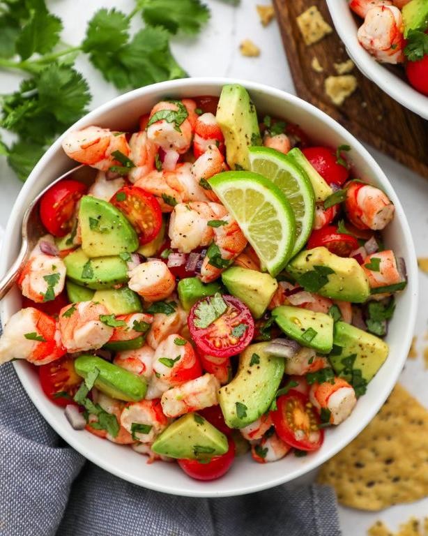 Classic Shrimp and Avocado Salad