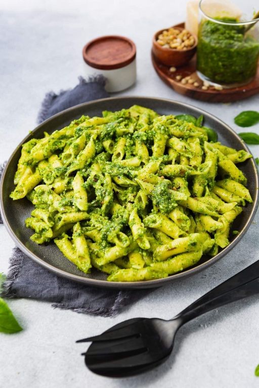 Classic Sweet Basil Pesto Pasta