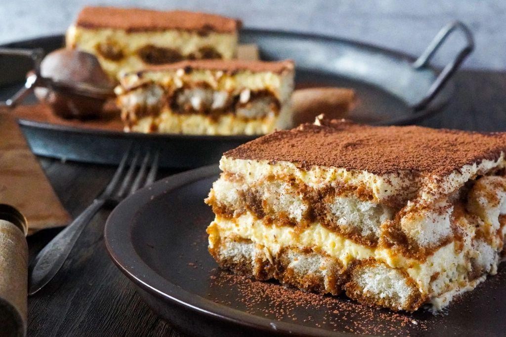 Classic Tiramisu with Espresso Soaked Ladyfingers