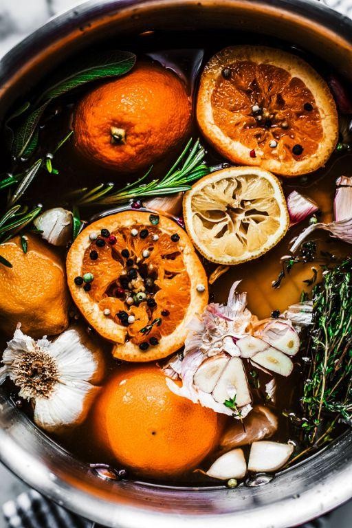 Classic Turkey Brine with Herbs and Citrus