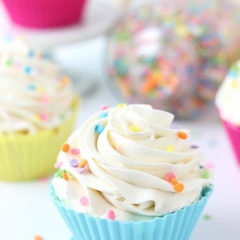 Classic Whipped Vanilla Bean Frosting