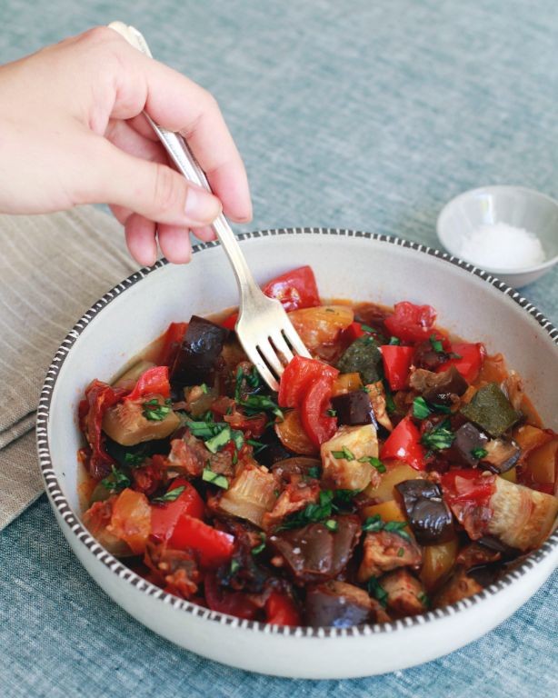 Clean Eating Slow Cooker Ratatouille