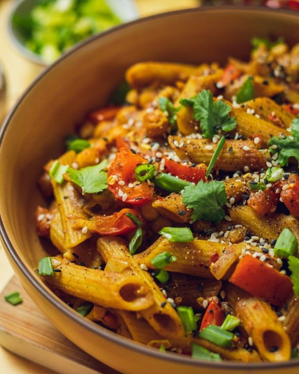 Coconut Curry One Pot Pasta