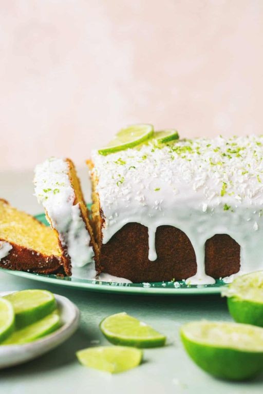 Coconut Lime Pound Cake