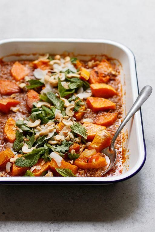 Coconut Milk Butternut Squash Casserole