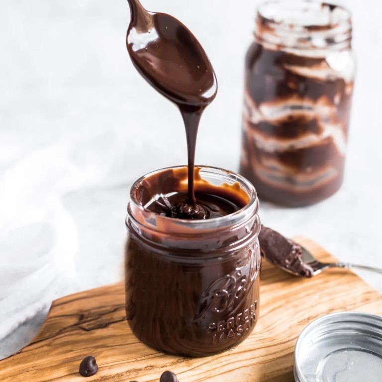 Coconut Milk Chocolate Fudge Sauce