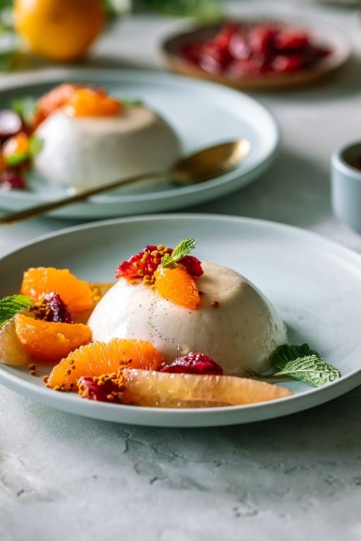 Coconut Milk Panna Cotta