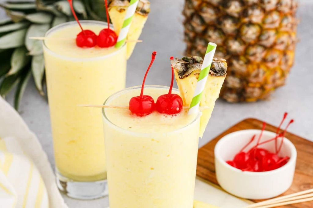 Coconut Rum Pineapple Slush