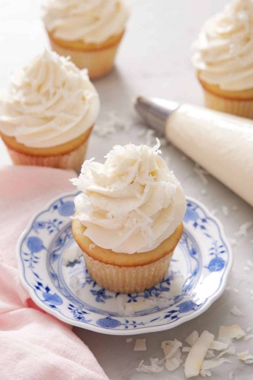 Coconut Whipped Buttercream Frosting