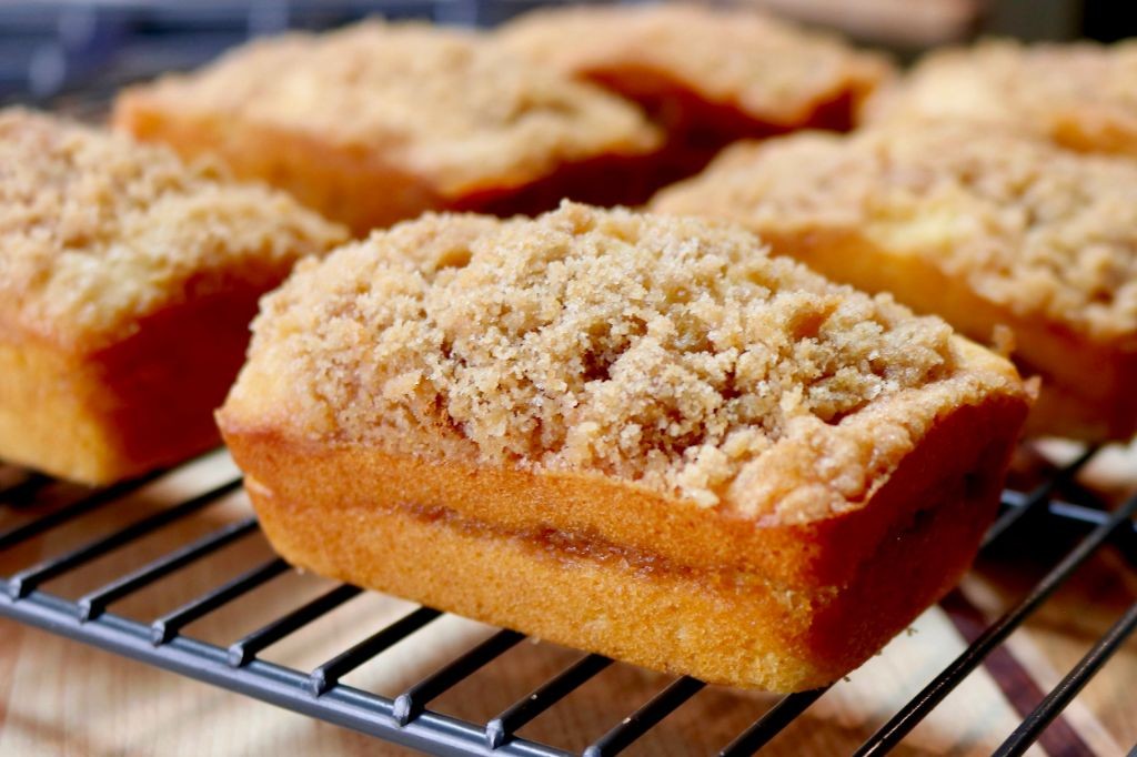 Coffee Cake Mini Loaves
