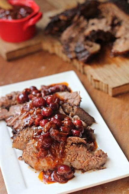 Coffee-Rubbed Brisket with Bourbon Glaze