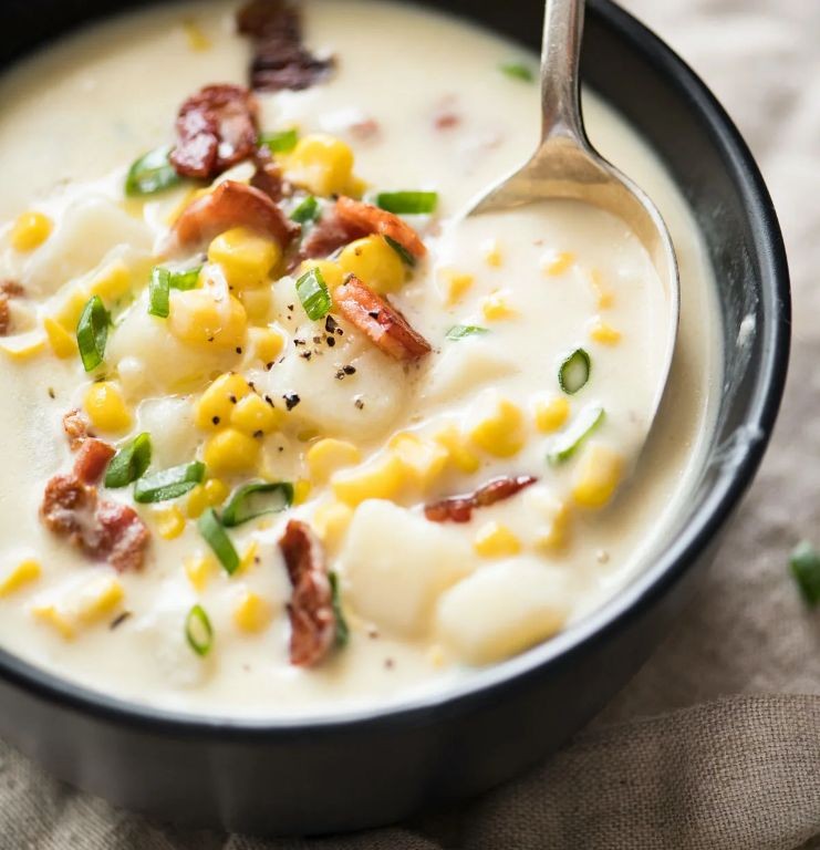 Corn Chowder with Bacon