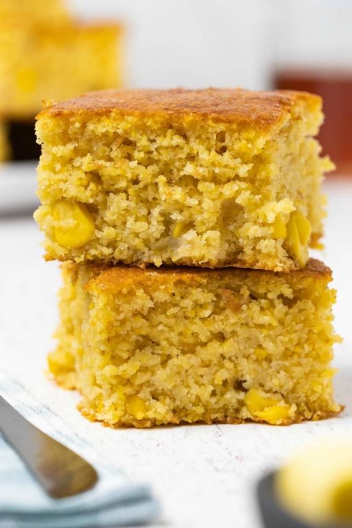 Cornbread with Canned Corn